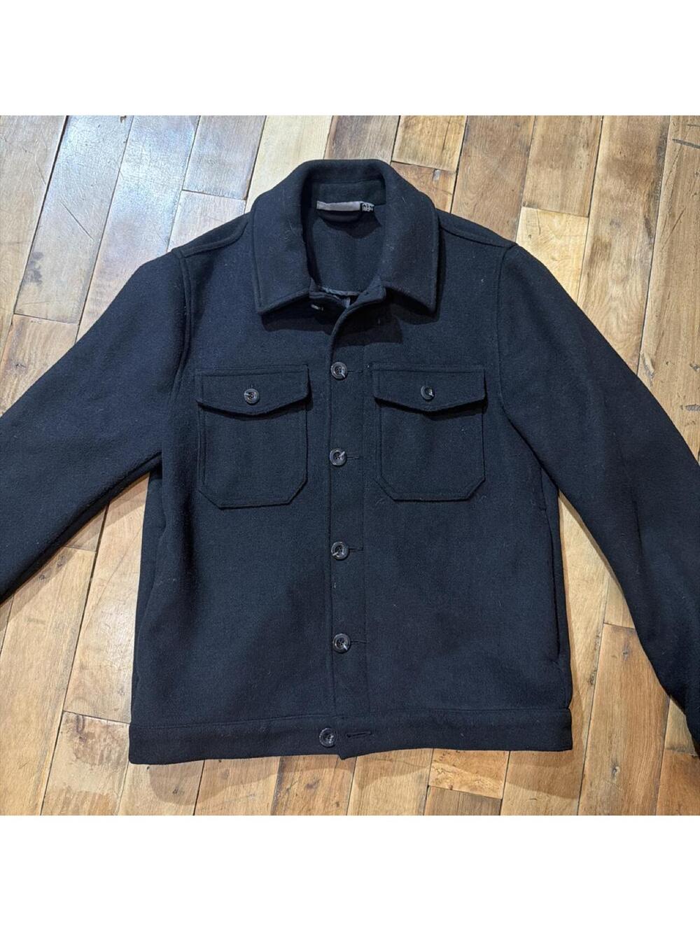 ASOS Design wool mix trucker jacket